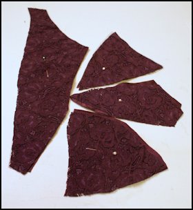 Cheryl Wangs four piece princess style Bust Sling Bra pattern